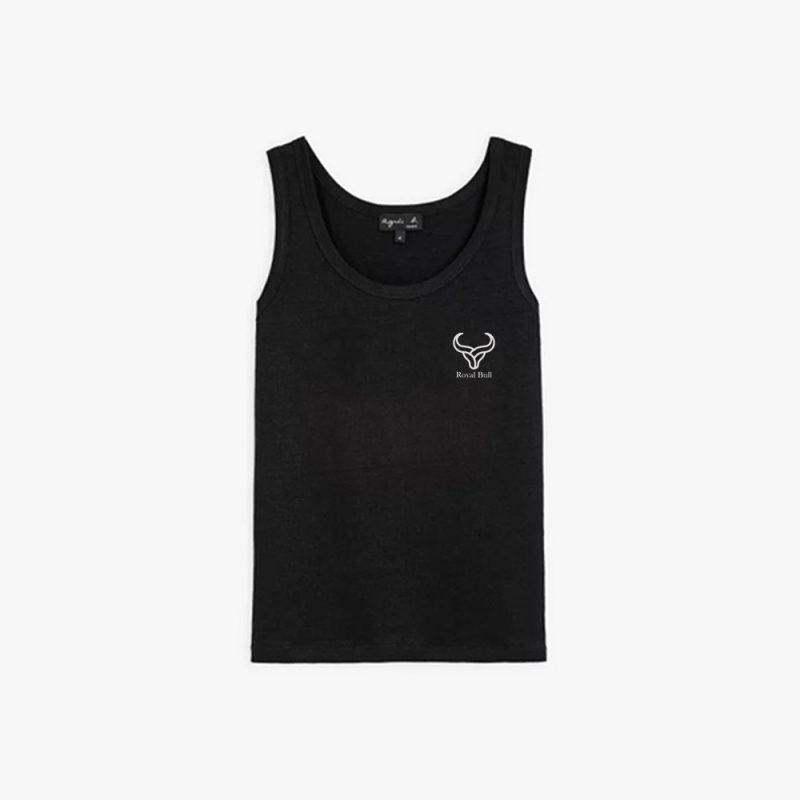 black racerback gym tank top women