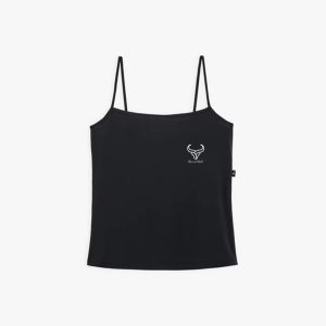 black gym tank top women