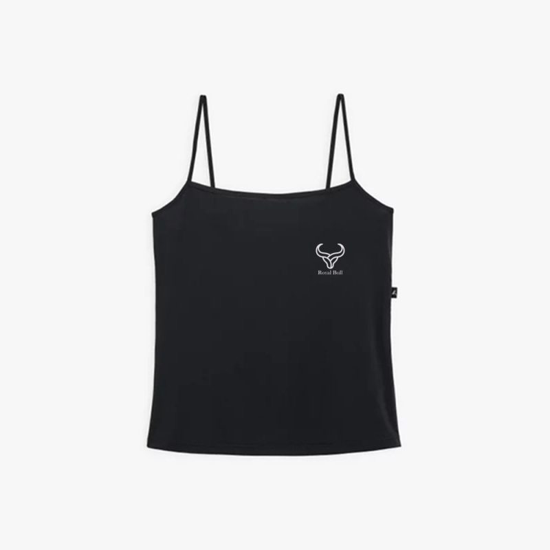black gym tank top women