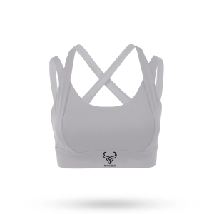 women light color lifted sports bra