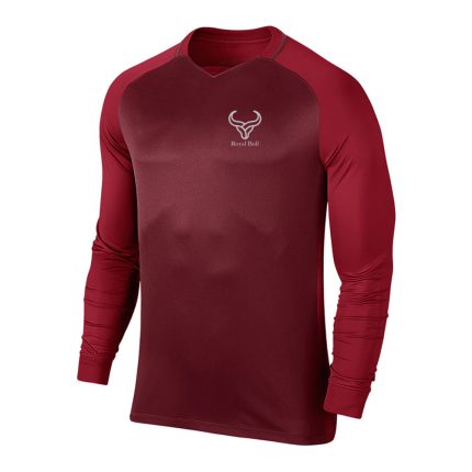 Royal Bull burgundy fitness riot compression shirt