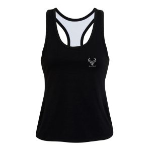 black racerback tank top women