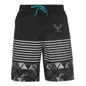men black printed training shorts
