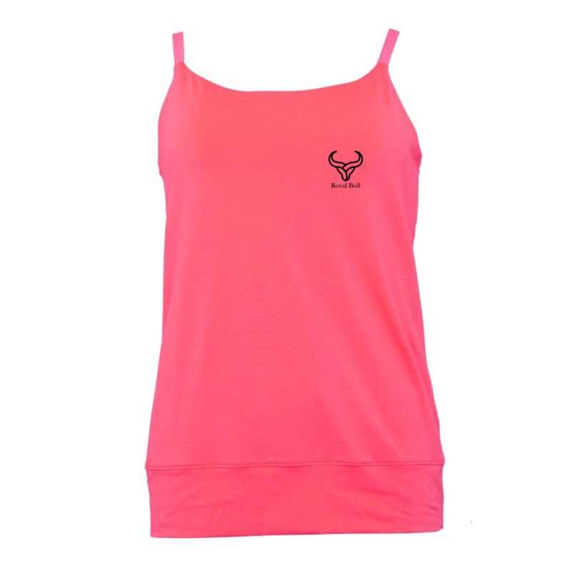 Pink Tank Top Custom Women's Fitness Wear