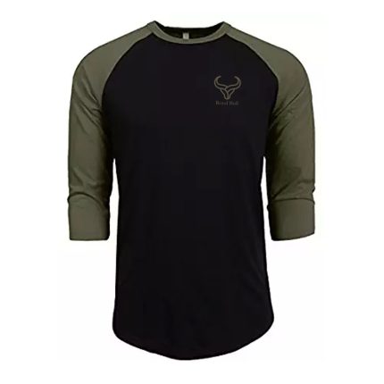 Royal Bull black and grey sleeve training shirt