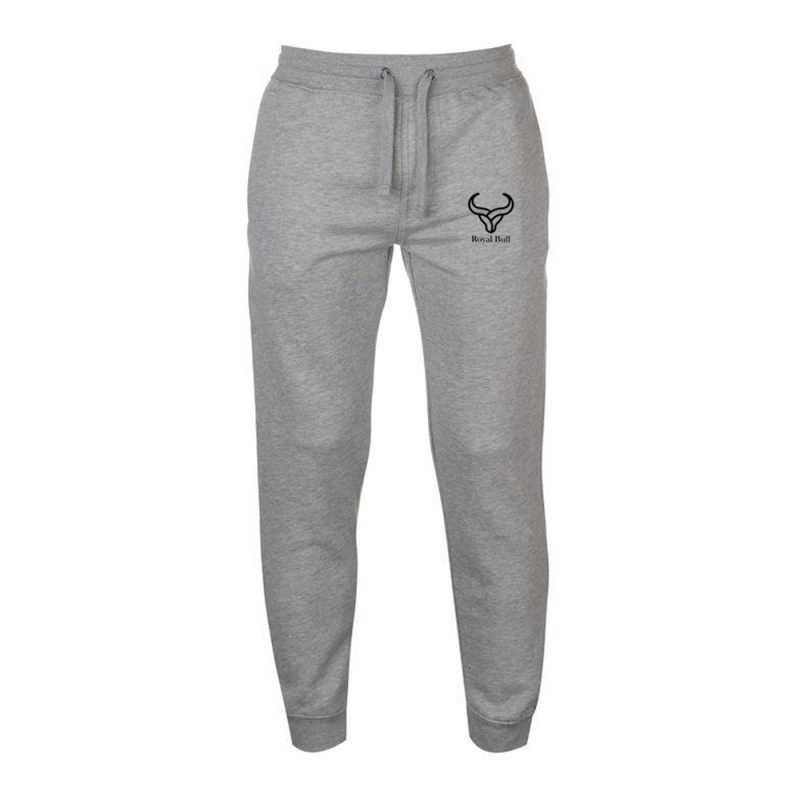 grey gym training trousers