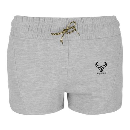 women grey gym shorts