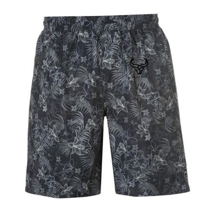 Royal Bull Men’s Dark Patterned Chino Shorts