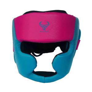 Custom closed face head guard boxing training headgear for fighters