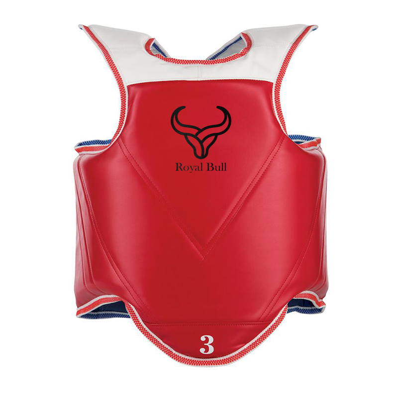 Custom Chest Guard Aura F-17 boxing training protector for fighters and coaches