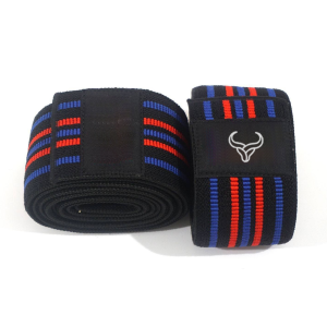Custom Elasticated Knee Compression Bandage Wraps