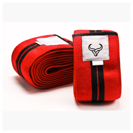 Custom Elasticated Knee Compression Bandage Wraps