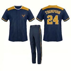 Custom Sublimated Baseball Full Button Uniform (OEM)