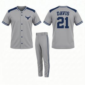 Custom Sublimated Set-In Full Button Uniform