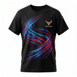 Custom graphic t shirt abstract design printed sports tee OEM ODM wholesale clothing