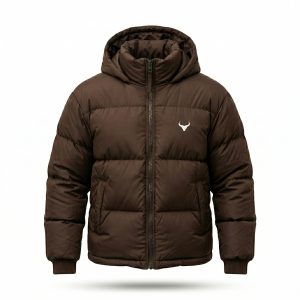 Custom Rain Defender Relaxed Fit Heavyweight Hooded Jacket with Water-Resistant Workwear Design