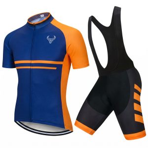 breathable cycling uniform set long distance riding gear