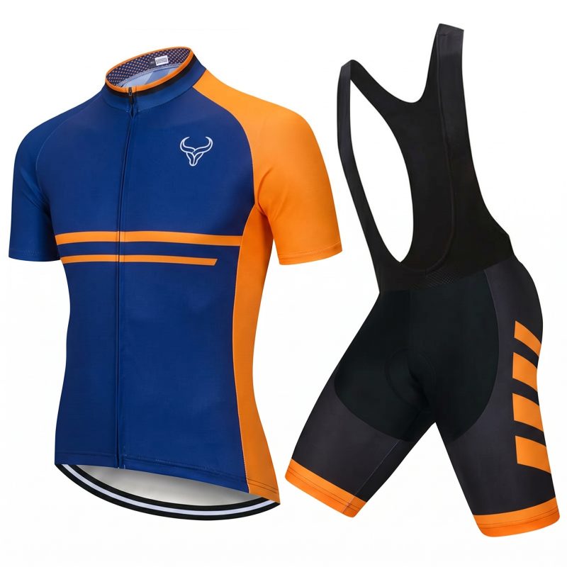 breathable cycling uniform set long distance riding gear
