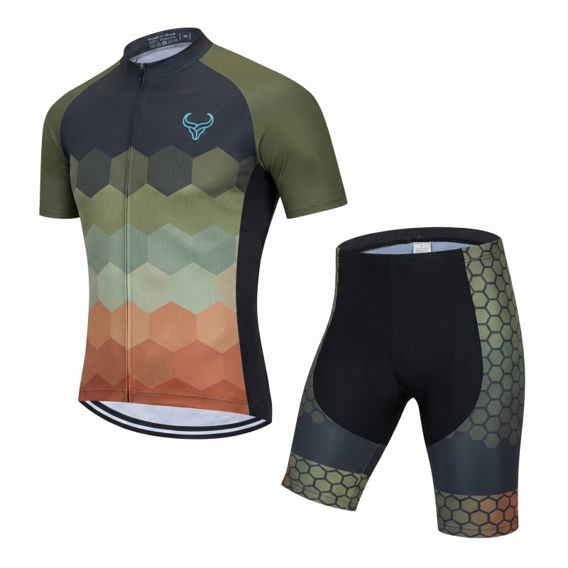 Royal Bull cycling kit performance wear side view