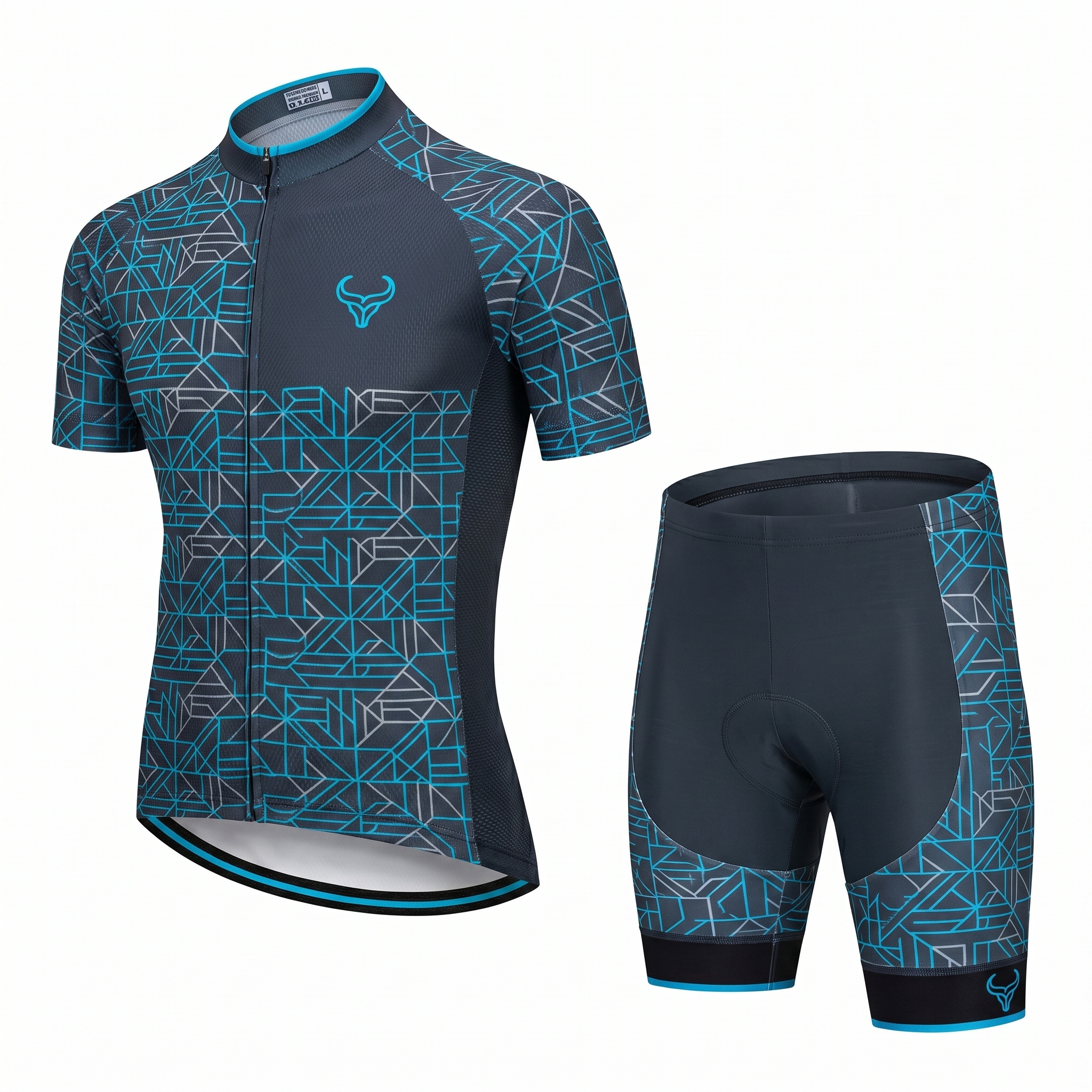 Royal Bull Pro Cycling Jersey & Shorts Set performance cycling outfit jersey shorts Royal Bull kit