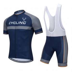 breathable cycling uniform set for long distance rides