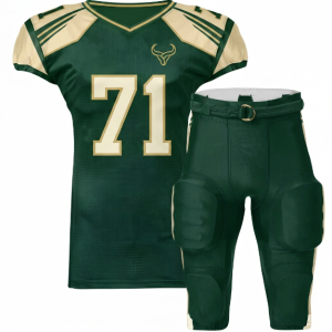 Custom American Football Uniform for Excellent Performance (OEM)