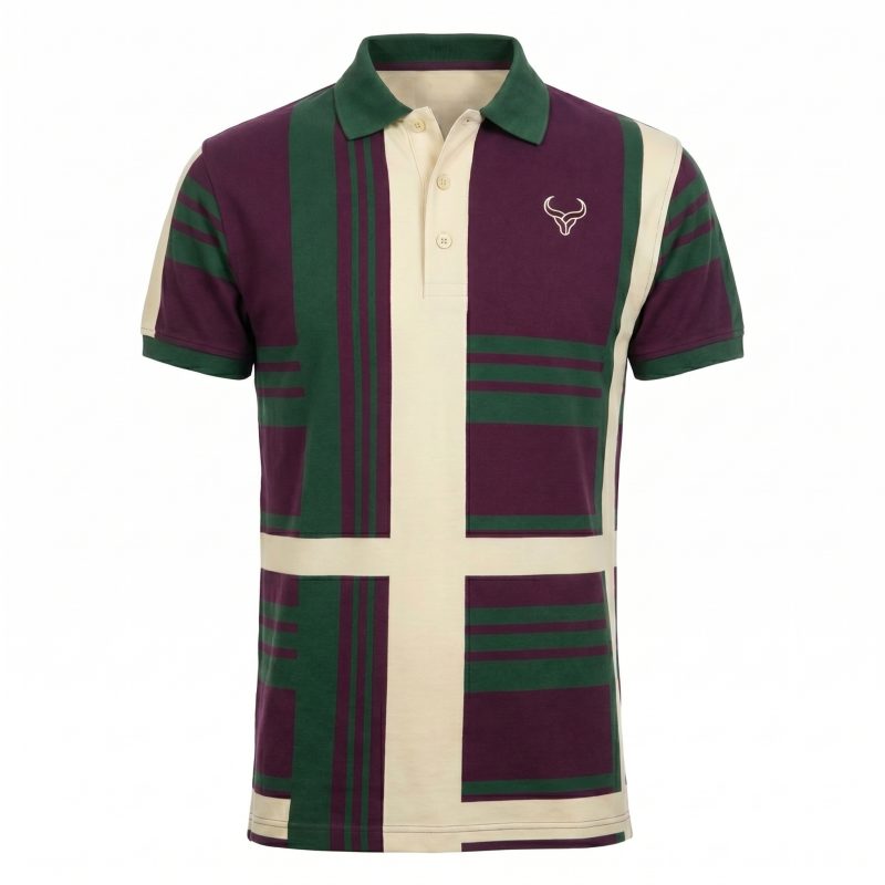 Custom Men's Regular Fit Trim Accent Polo