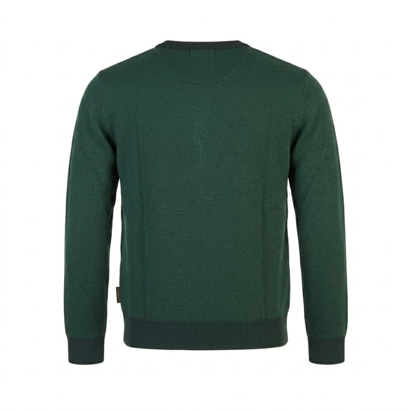 Royal Bull Green Crew Neck Sweatshirt – Classic Casual Edition
