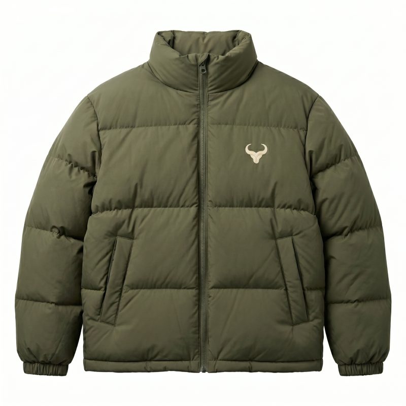 Custom Down Sweater Hoody with Premium Insulation and Private Label Branding