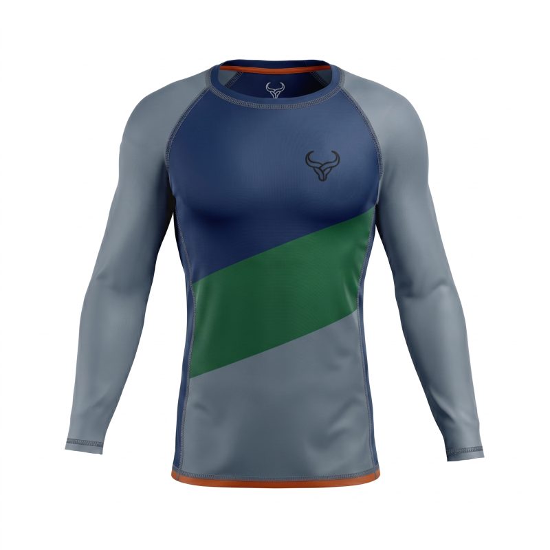 Custom L3 Long Sleeves Compression Rash Guard MMA fitness training wear