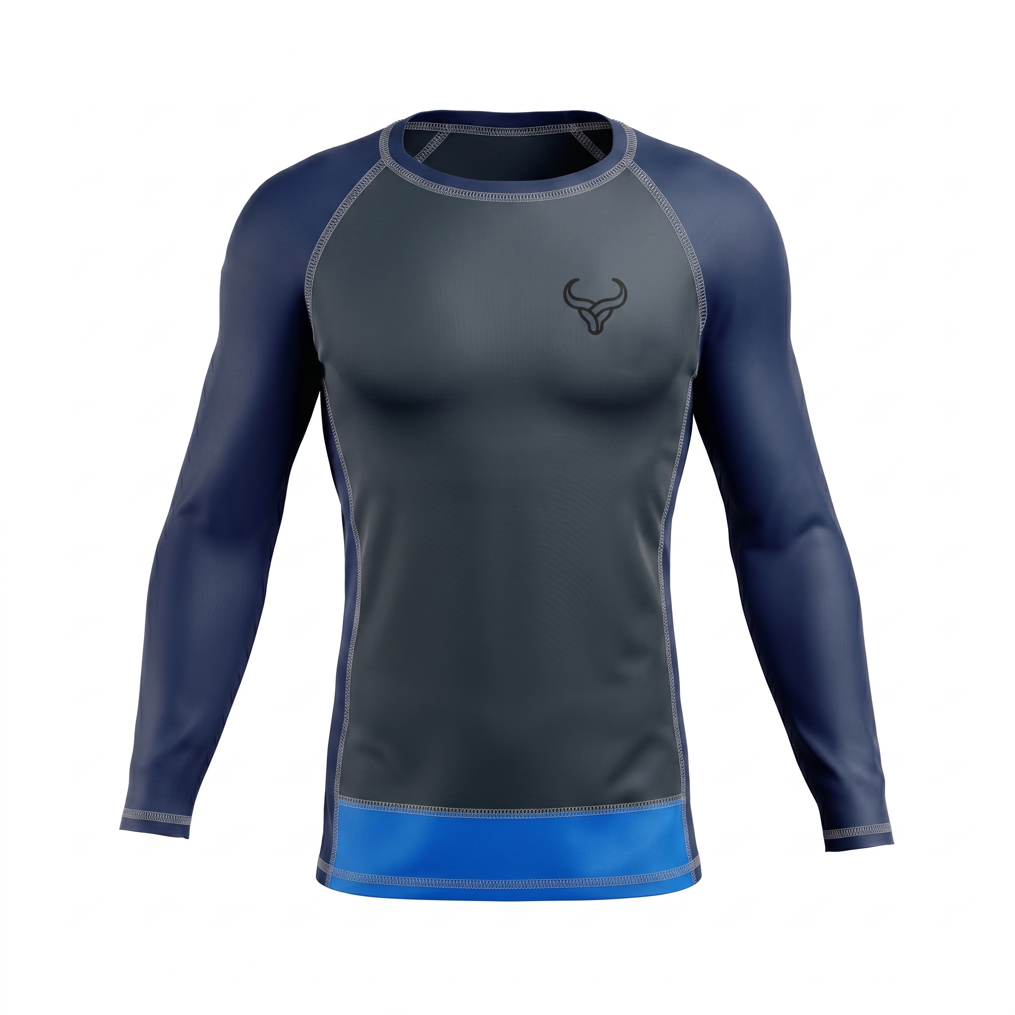 Custom Long Sleeve Black Rash Guard Custom T15 Long Sleeve Black Rash Guard MMA training sportswear