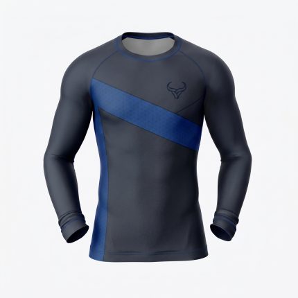 Custom Contender Men’s Long Sleeve Rashguard MMA training sportswear