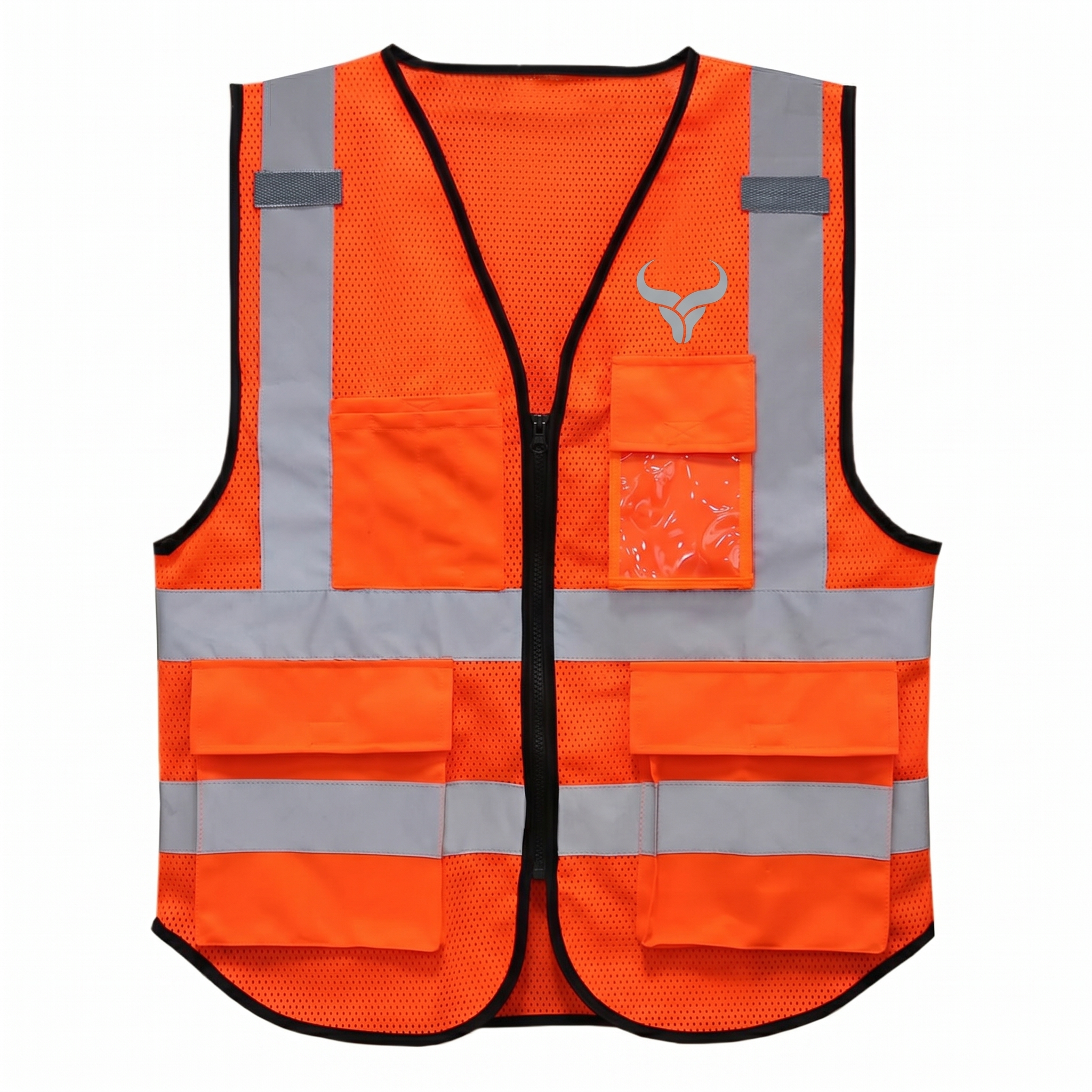 Royal Bull Safety Vest – Hi-Vis Reflective Utility Vest Lightweight hi vis reflective work vest
