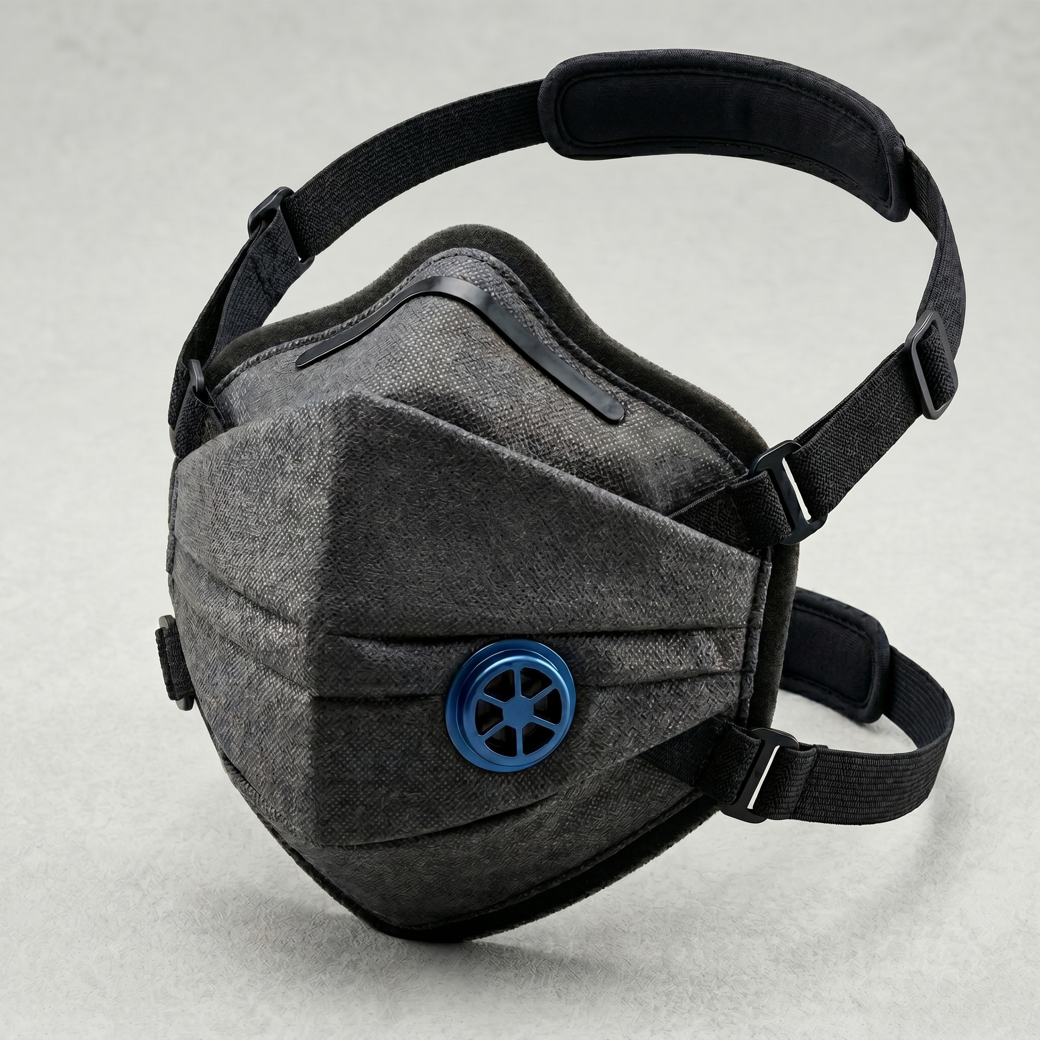 Repaired mask (7) Royal Bull N95 Respirator Mask – Grey Valve Protection