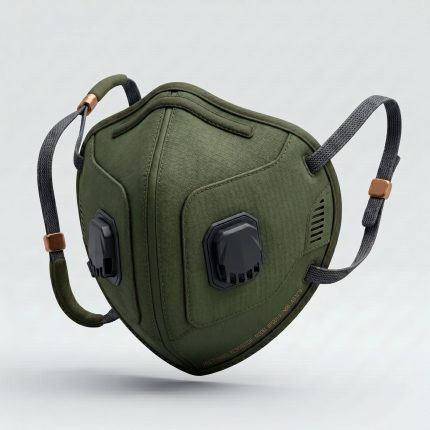 Royal Bull Respirator Mask – Olive Green Filter Design