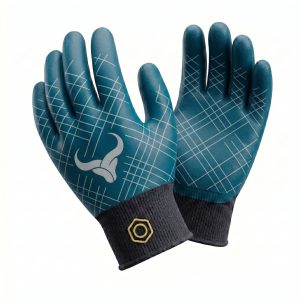 Leather rigger gloves Custom Hide HD Rigger Gloves for construction, industrial work, and heavy-duty hand protection