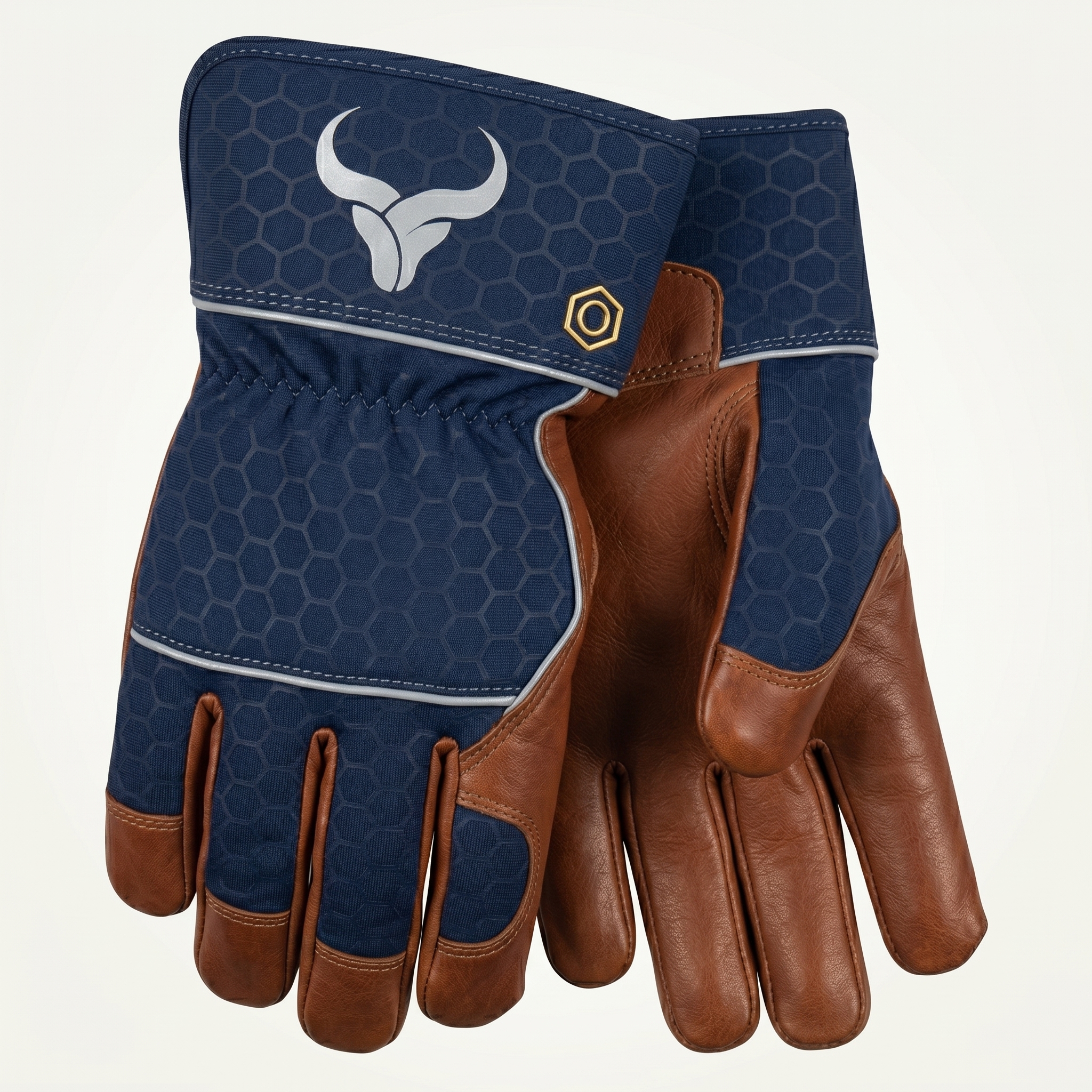 Custom AG60 Work Gloves with Safety Cuff & Wing Thumb Custom AG60 Work Gloves with Safety Cuff & Wing Thumb custom work safety gloves for industrial protection and workplace applications
