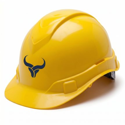 Construction hard hat Royal Bull yellow