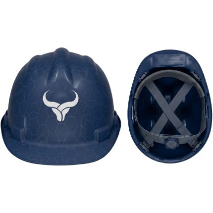 Royal Bull Safety Helmet – Navy Hydro Dip Hard Hat