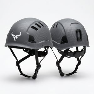 Grey climbing safety helmet Royal Bull