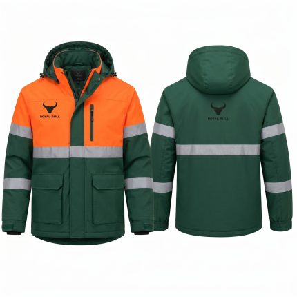 Royal Bull Hi-Vis Winter Safety Parka Jacket