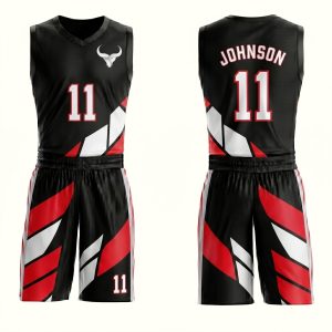 Custom Men Sublimated Basketball Uniform (OEM)