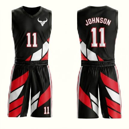 Custom Men Sublimated Basketball Uniform (OEM)