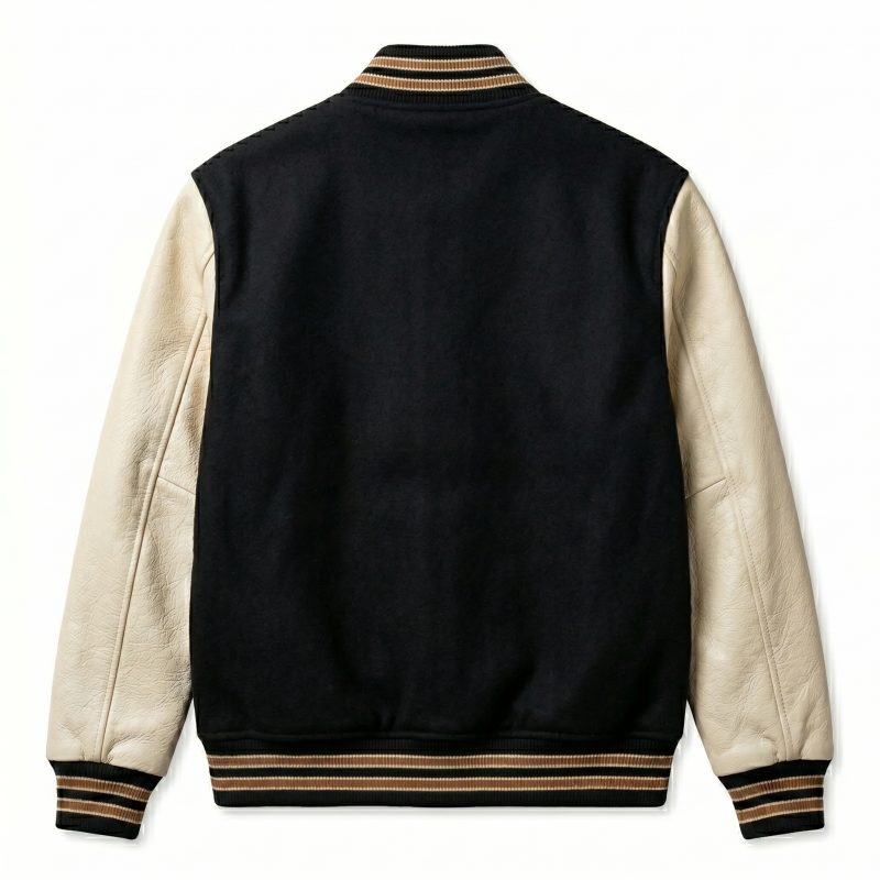 Royal Bull Blue & Copper Varsity Jacket | Men’s Streetwear