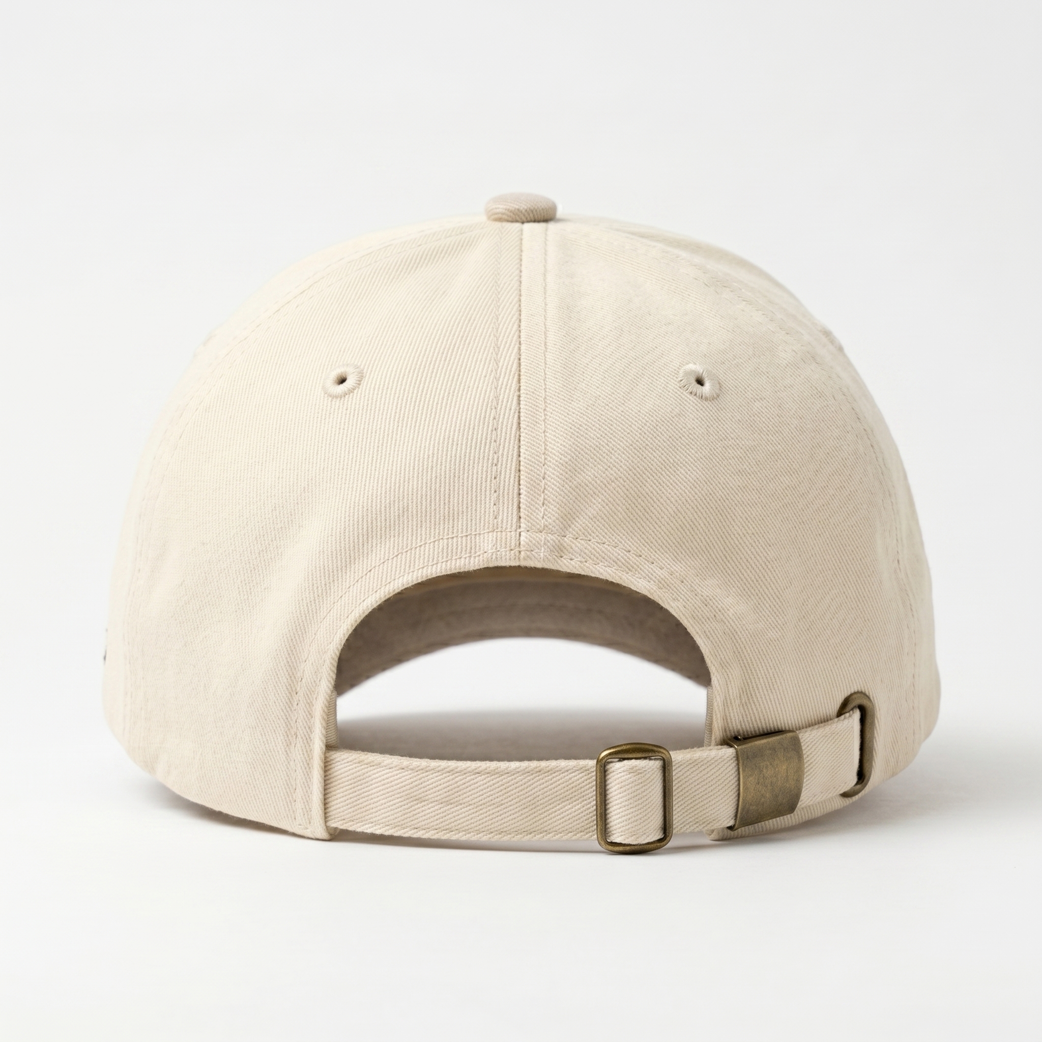 generate_back_side_without_logo_202605191037 (2) Royal Bull Cream Dad Hat – Embroidered Adjustable Strap Edition