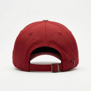 Royal Bull Pro Standard Trucker Hat – White Crown & Maroon Mesh Edition