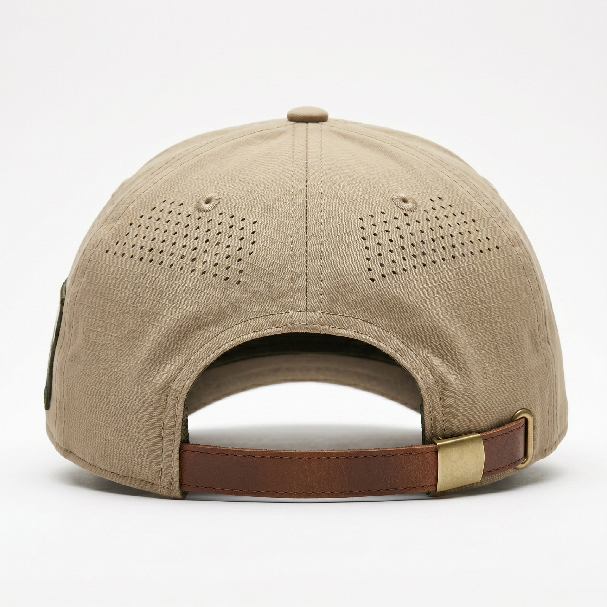 generate_back_side_without_logo_202605191045 (2) Royal Bull Outdoor Ripstop Cap – Tan Khaki Hunting & Camping Edition