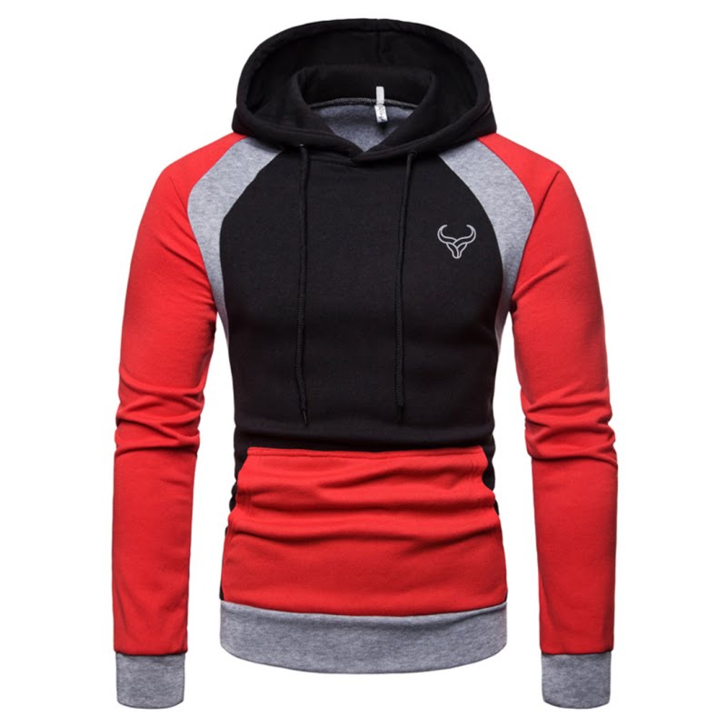 Custom Rival Fleece Colorblock Hoodie