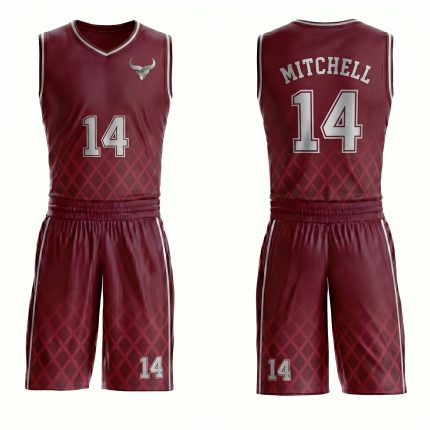 Custom Backcourt Men's Sublimated Basketball Uniform (OEM)