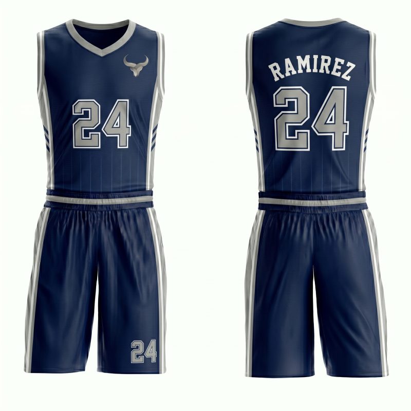 Custom Blazer Men's Sublimated Basketball Uniform (OEM)
